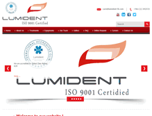Tablet Screenshot of lumident-lb.com